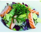 7.Miešaný listový šalát s kuracím mäsom , dressing (šalát,,kuracie prsia,dressing) (300g ) – 7